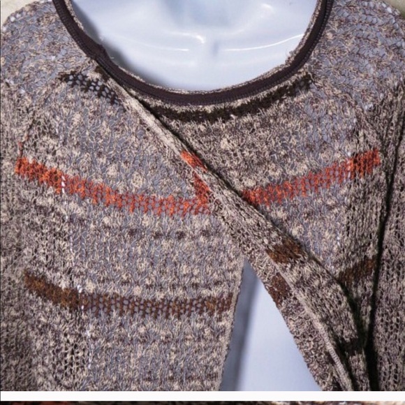 Free people long open back swing sweater - Picture 3 of 3